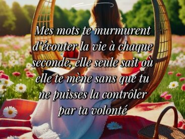 Lâche-toi la bride pour avancer !