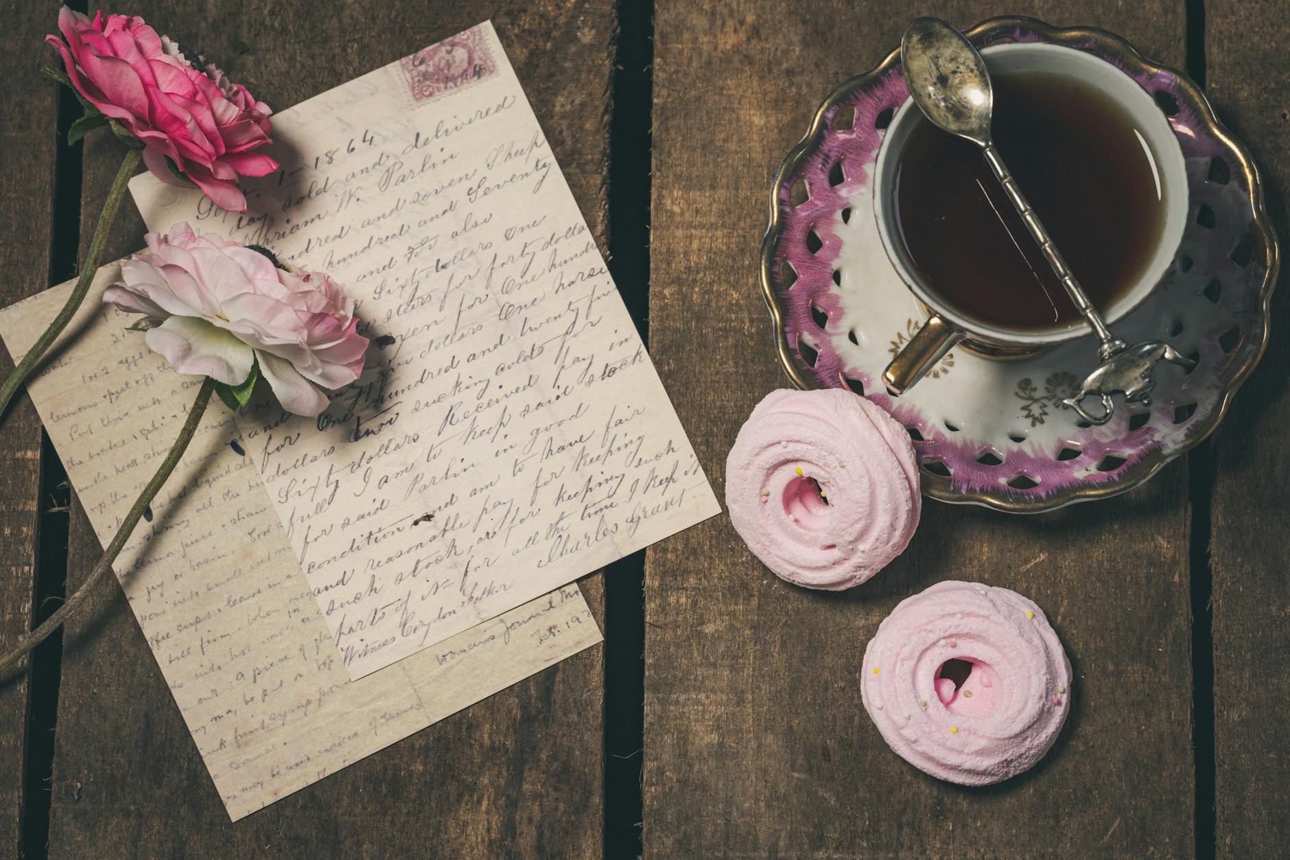 brown papers on the wooden table